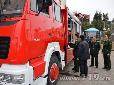 76.5万元抢险救援车装备广西来宾消防 图